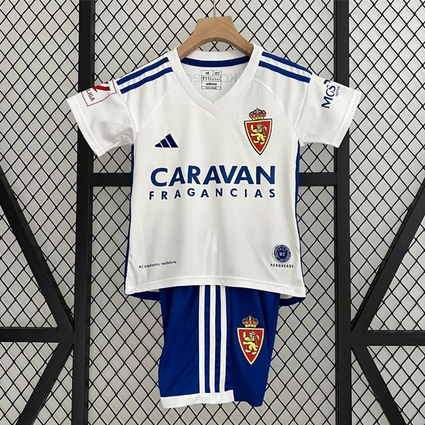 Camiseta Real Zaragoza Primera equipo Niño 2023-24